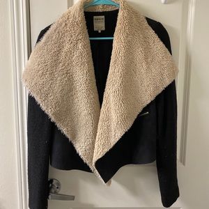 Zara shearling jacket